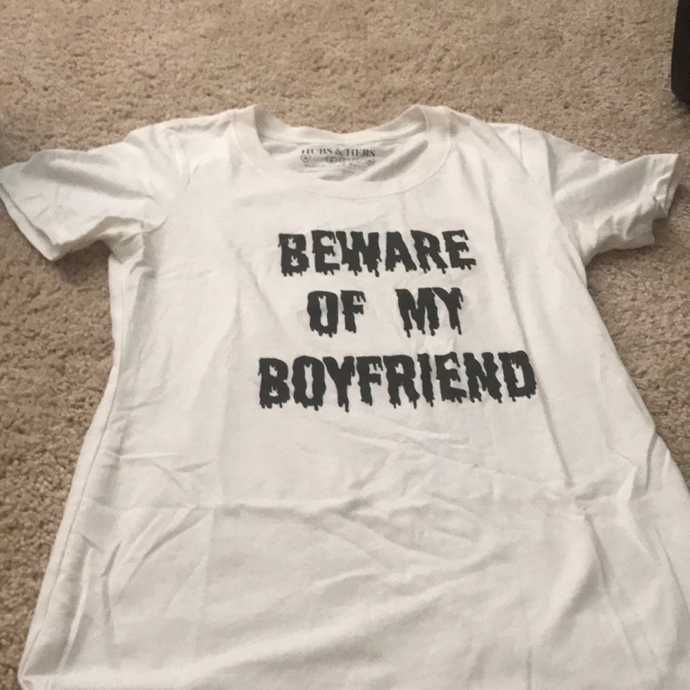 Be aware of my boyfriend shirt size small